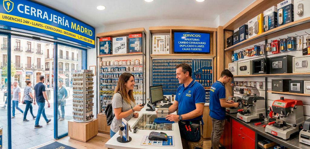 Cambio cerradura DIERRE en Getafe