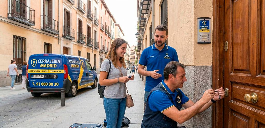 Servicio de Instalación bombín TESA en Arganda Del Rey